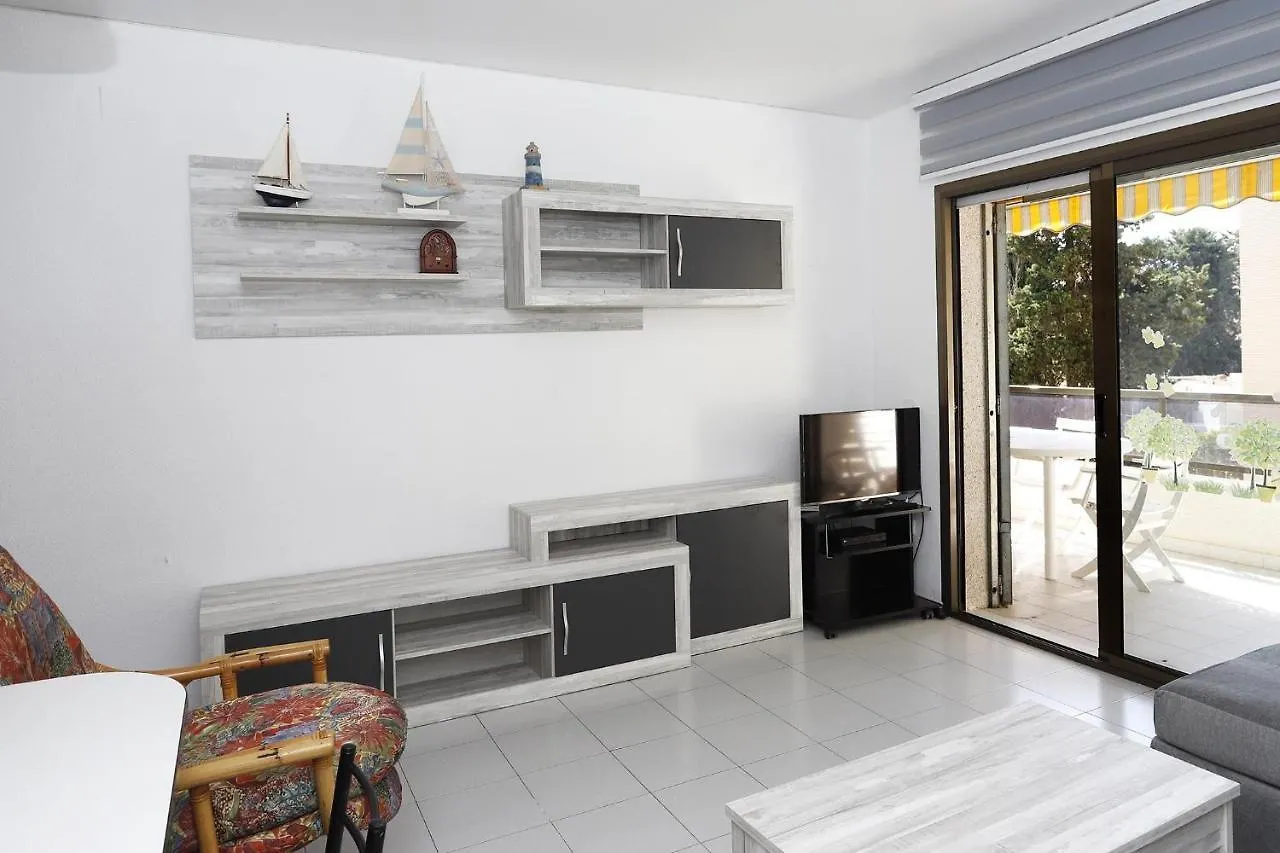 At250 Con Piscina, Parking, Wifi, Playa A 150M Apartment Torredembarra 0*,